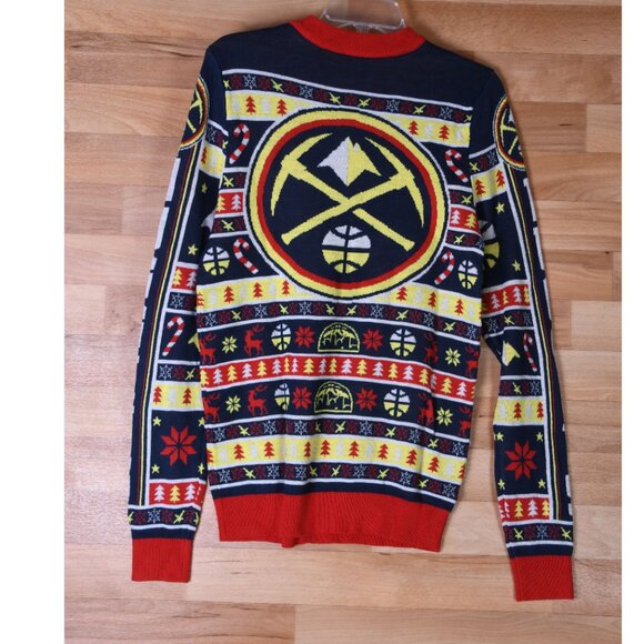 Denver Nuggets (NBA) Ugly Christmas Sweater-Men's Multiple sizes - Picture 2 of 3